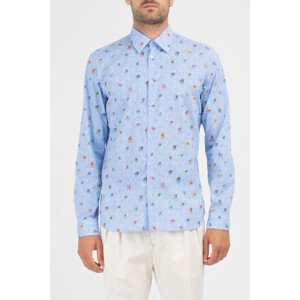 Košile manuel ritz shirt modrá 45