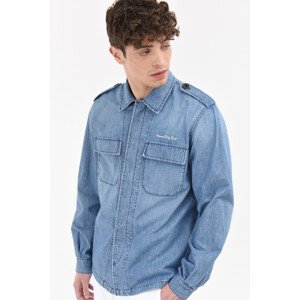 Košile manuel ritz jacket modrá 52