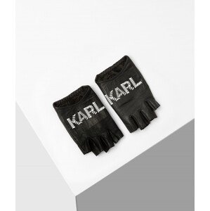 Rukavice karl lagerfeld k/signature whip glove černá l
