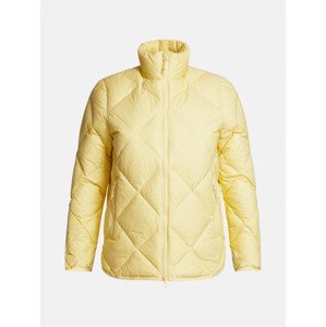Bunda peak performance w mount down liner jacket žlutá l