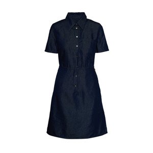 Šaty trussardi denim dress short sleeve modrá 46