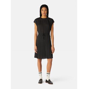 Šaty trussardi dress light crepe poly černá 44