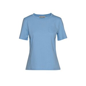 Tričko trussardi t-shirt logo cotton jersey 30/1 modrá xl