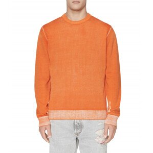 Svetr diesel k-larence knitwear oranžová m