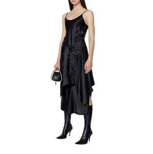 Šaty diesel d-gaial dress černá s