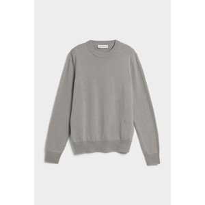 Svetr trussardi sweater roundneck cashmere blend šedá m