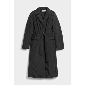 Kabát trussardi coat soft nylon černá 48
