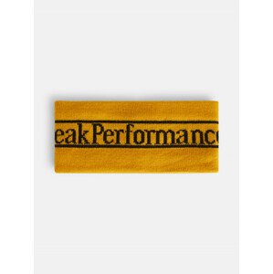 Čelenka peak performance jr pow headband žlutá none