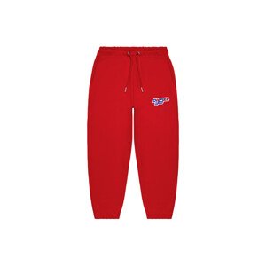 Kalhoty diesel pcaltony trousers červená 4y