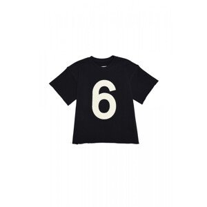 Mikina mm6 sweat-shirt černá 10y