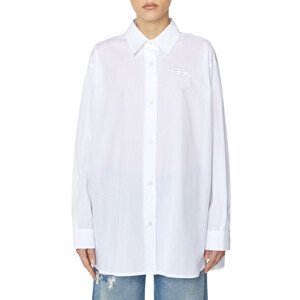 Košile diesel c-bruce-b shirt bílá s