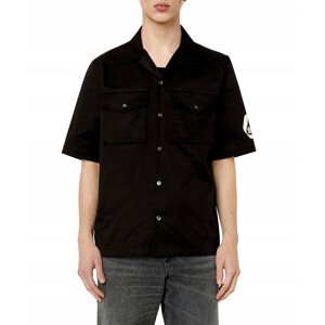 Košile diesel s-mac-b shirt černá 46