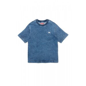 Tričko diesel tbiggor-ne-over jjj t-shirt modrá 10y