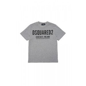 Tričko dsquared  relax t-shirt šedá 12y