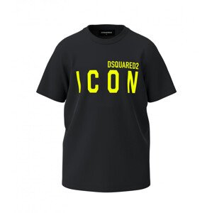 Tričko dsquared  relax icon t-shirt černá 10y