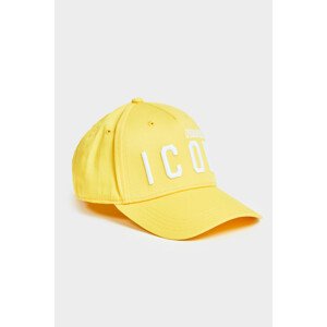 Čepice dsquared  icon hat žlutá 2