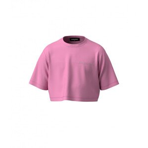 Tričko dsquared  easy tee cropped t-shirts růžová 4y