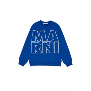 Mikina marni sweat-shirt modrá 4y