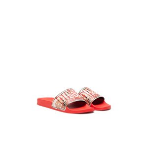 Pantofle diesel mayemi sa-mayemi cc x sandals červená 40
