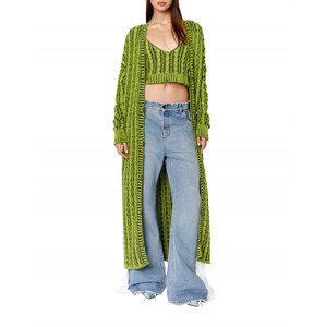 Kardigán diesel m-panagia knitwear zelená xxs