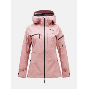 Bunda peak performance w alpine gore-tex jacket růžová xs