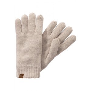Rukavice camel active knitted gloves hnědá m