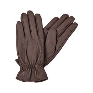 Rukavice camel active leather gloves hnědá s