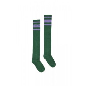 Ponožky marni mz29f calzino zelená 2