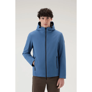 Bunda woolrich pacific soft shell jacket modrá xl