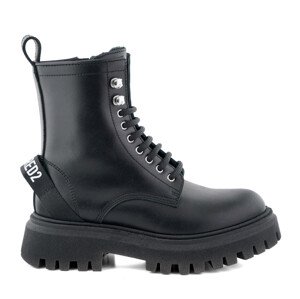 Kotníková obuv dsquared  urban hiking ankle boots lace up černá 35