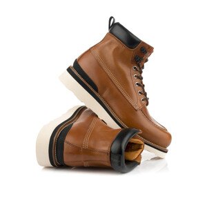 Kotníková obuv woolrich loafer boot toscano hnědá 42