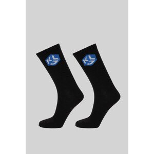 Ponožky karl lagerfeld jeans logo socks set černá 38/42