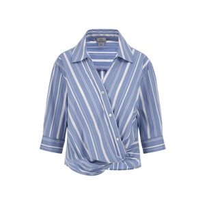 Halenka woolrich stripe poplin blouse modrá s