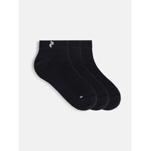 Ponožky 3-pack peak performance low sock 3-pack černá 39/42