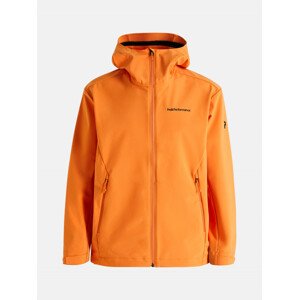 Bunda peak performance m explore hood jacket oranžová l