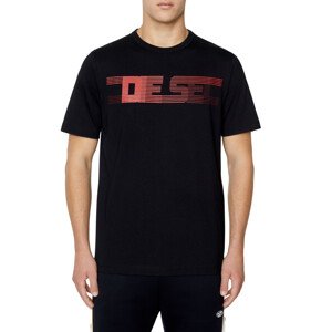 Tričko diesel t-just-e19 t-shirt černá xxxl