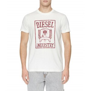 Tričko diesel t-diegor-e10 t-shirt bílá l
