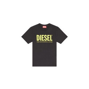 Tričko diesel tjustlogo t-shirt černá 4y
