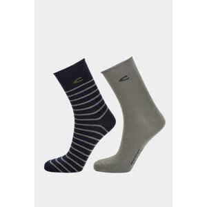 Ponožky camel active women socks 2er stripes modrá 35/38