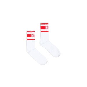 Ponožky diesel skm-ray socks bílá m