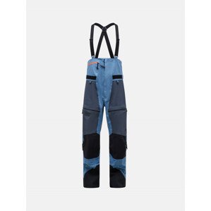 Kalhoty peak performance m vertical gore-tex pro bib pants modrá xl