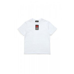 Tričko dsquared  d2t968u relax maglietta bílá 10y