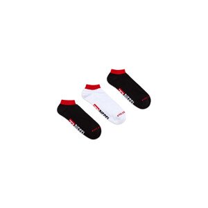 Ponožky diesel skm-gost-threepack socks černá s