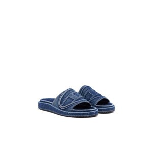 Pantofle diesel oval d sa-slide d oval sandals modrá 37