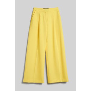 Kalhoty karl lagerfeld tailored pants žlutá 40
