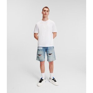 Top karl lagerfeld jeans klj klj logo bra top bílá s