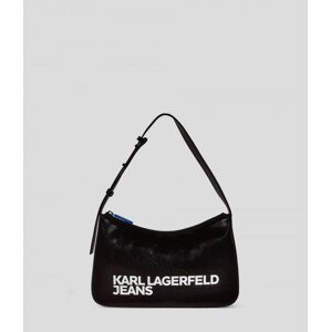 Kabelka karl lagerfeld jeans essential logo baguette černá none