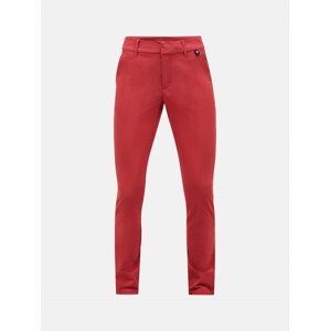 Kalhoty peak performance w illusion pants červená 31/32