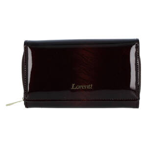 Prostorná dámská kožená peněženka v luxusním provedení Lucia, hnědá