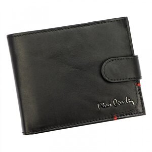 Luxusní pánská kožená peněženka Pierre Cardin Noemm, černá